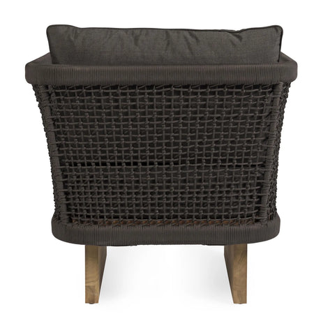 Outdoor Sessel Xylia mit Kissen Dark - ZEN ZONE Furniture