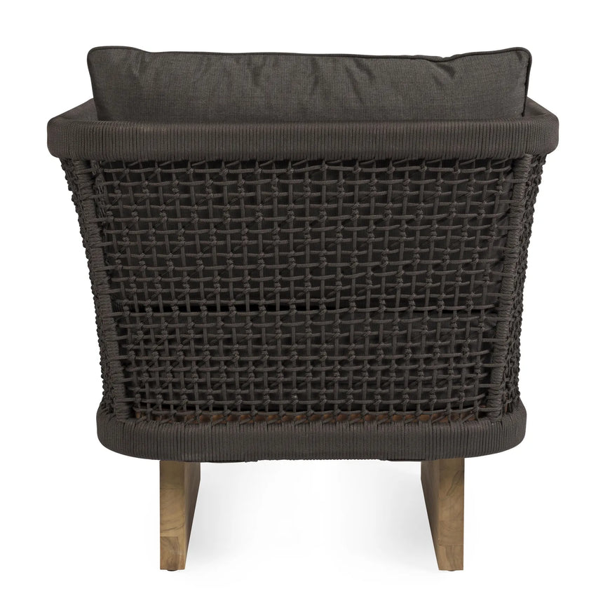 Outdoor Sessel Xylia mit Kissen Dark - ZEN ZONE Furniture
