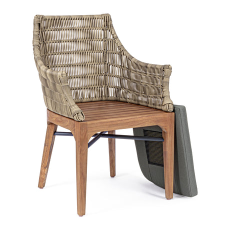 Outdoor Stuhl Keilani mit Kissen - ZEN ZONE