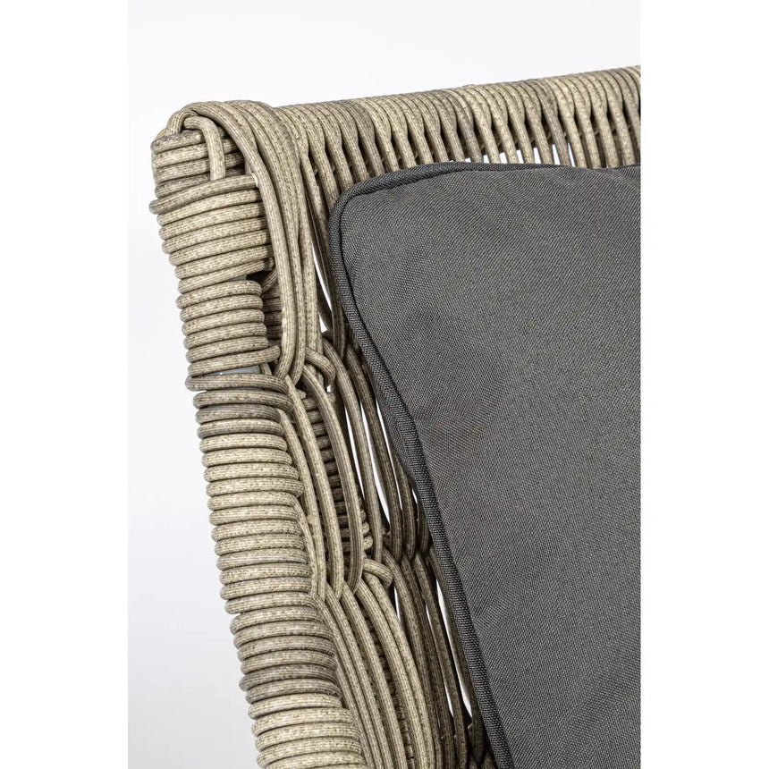 Garten-Sofa 2 bis 3-Sitzer mit Kissen Keilani - ZEN ZONE Furniture