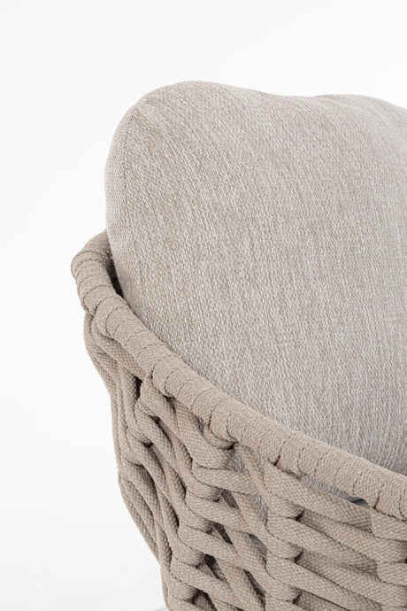 Outdoor Sessel mit Kissen Tamires Beige - ZEN ZONE Furniture