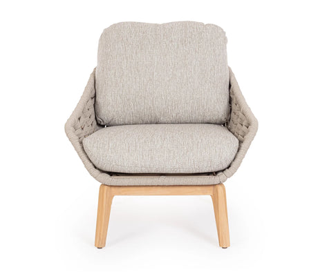 Outdoor Sessel mit Kissen Tamires Beige - ZEN ZONE Furniture