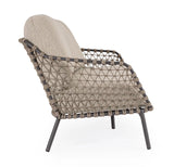 Outdoor Sofa 2/3-Sitzer Ivissa aus Seil Anthrazit 166x85 cm - ZEN ZONE Furniture