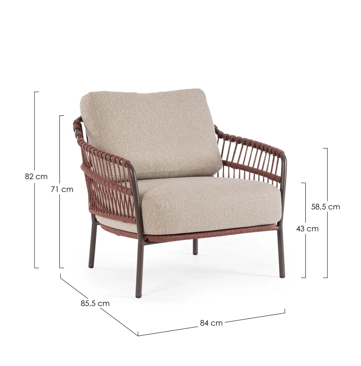 Outdoor Sessel Talaia Java - ZEN ZONE Furniture
