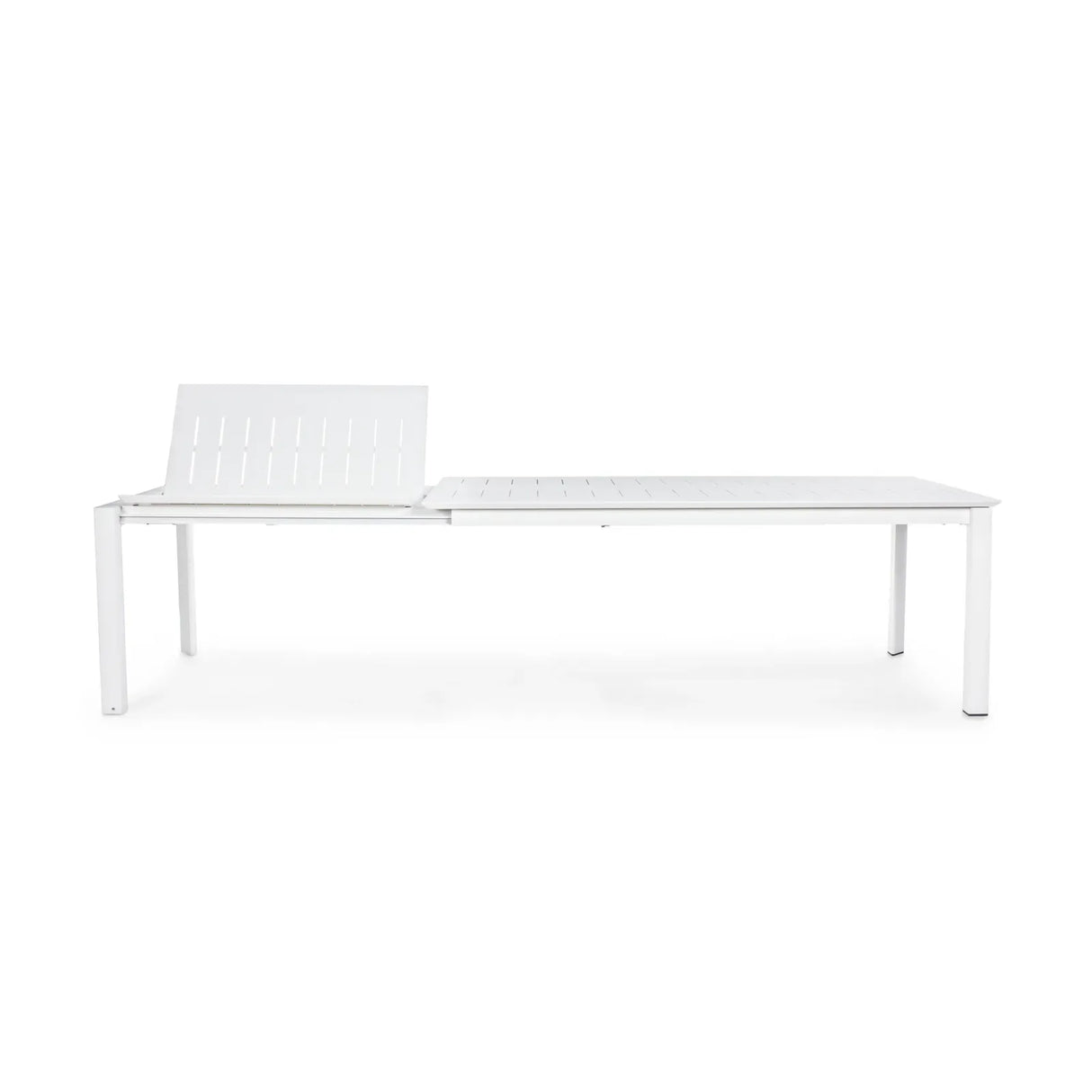 Gartentisch ausziehbar 200-300x110 Weiß CX21 Konnor