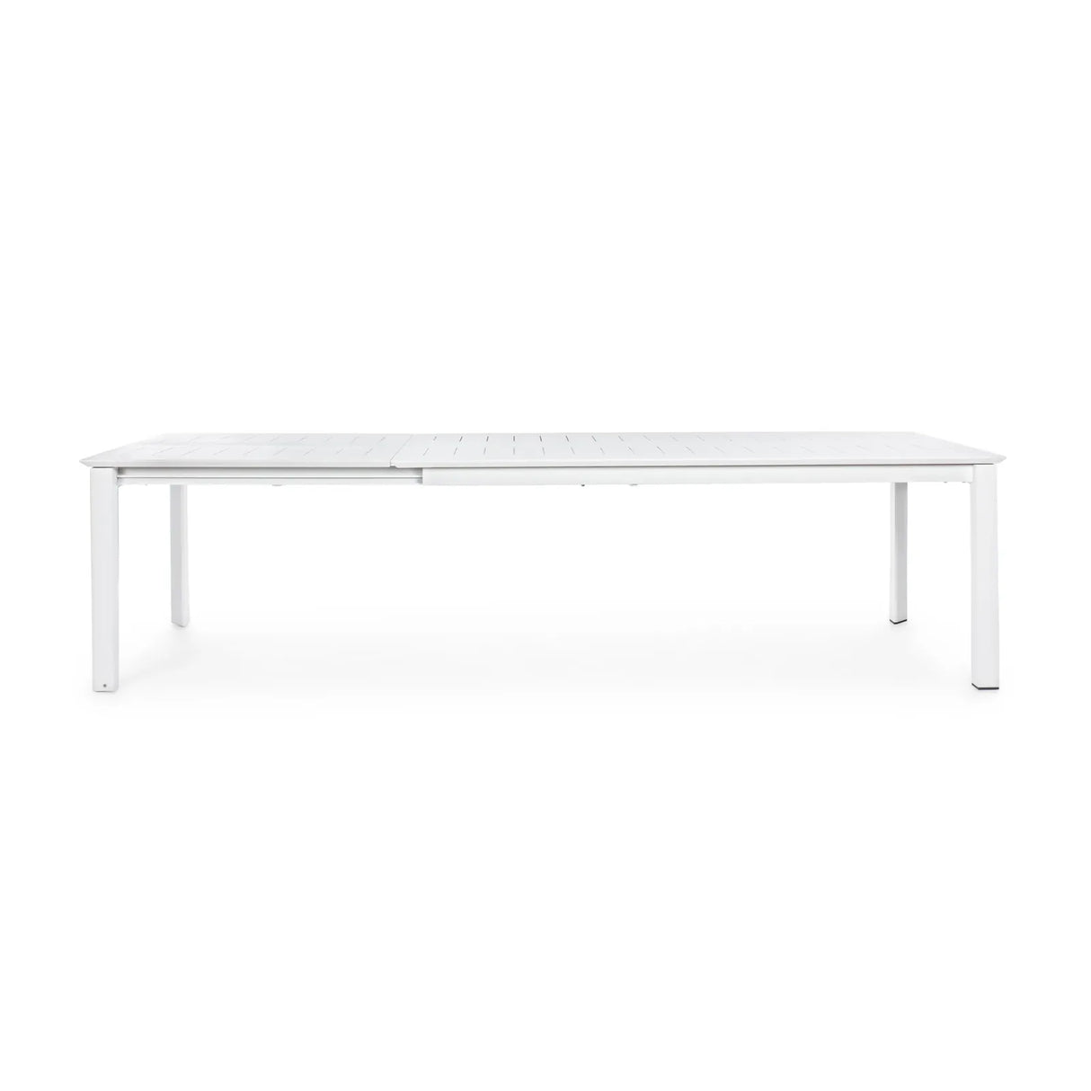 Gartentisch ausziehbar 200-300x110 Weiß CX21 Konnor