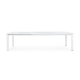 Gartentisch ausziehbar 200-300x110 Weiß CX21 Konnor