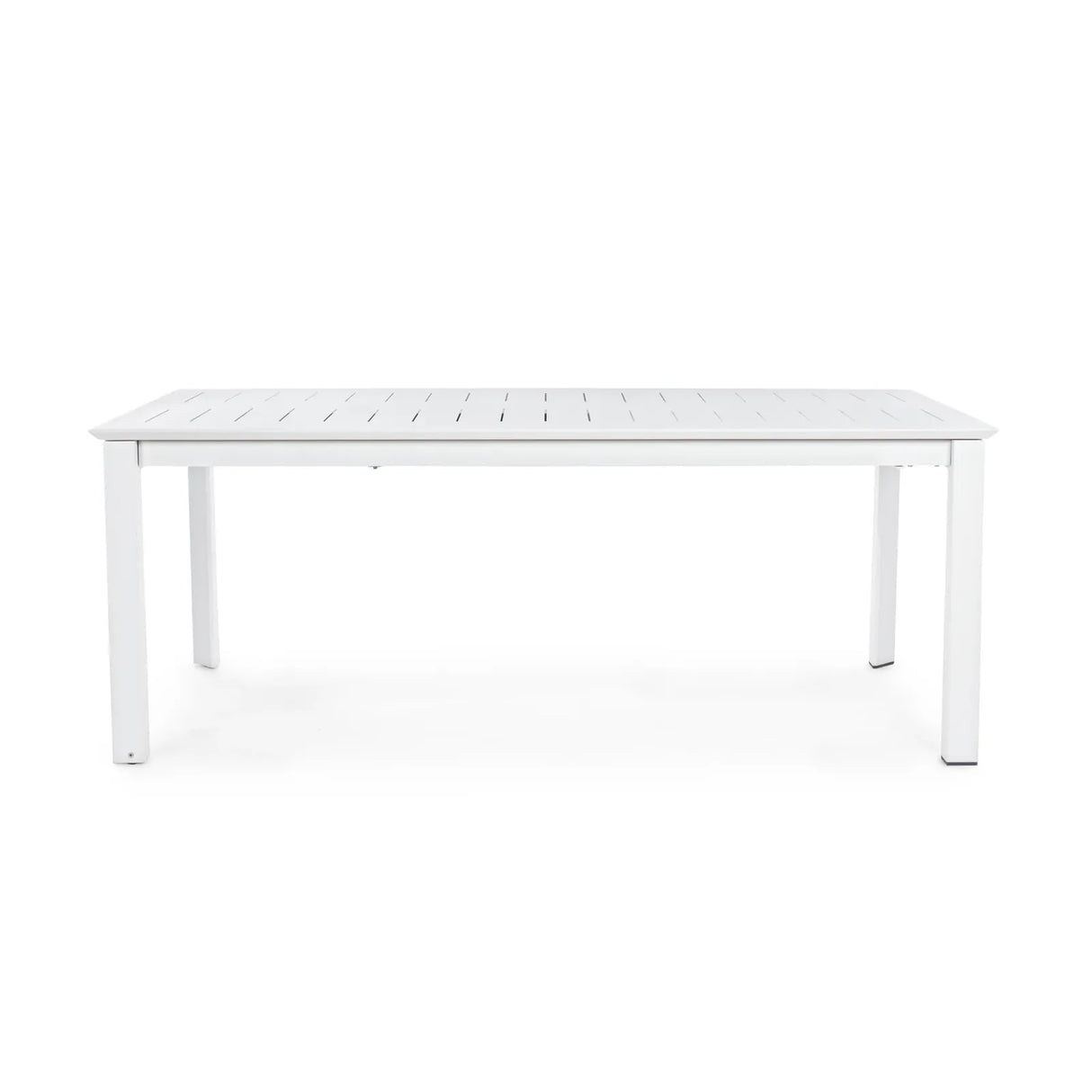 Gartentisch ausziehbar 200-300x110 Weiß CX21 Konnor