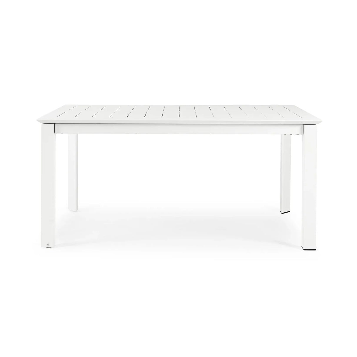 Gartentisch ausziehbar 160-240x100 Weiß CX21 Konnor