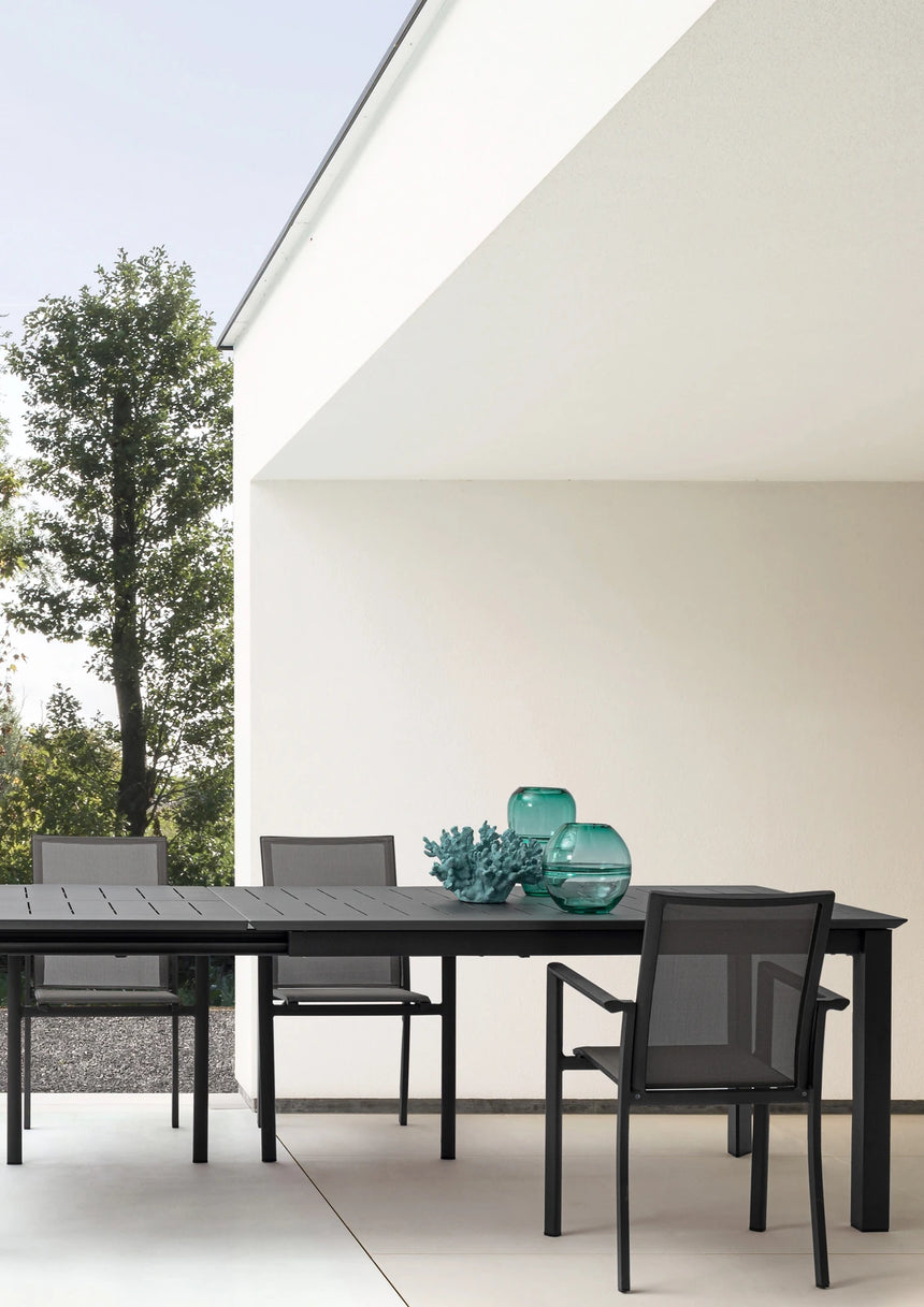 Gartentisch ausziehbar 160-240x100 Anthrazit CX23 Konnor - ZEN ZONE Furniture