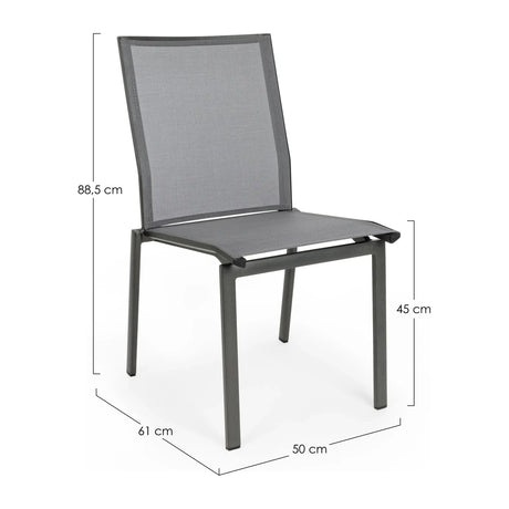 Cruise Stuhl Charcoal Gk52 - ZEN ZONE Furniture