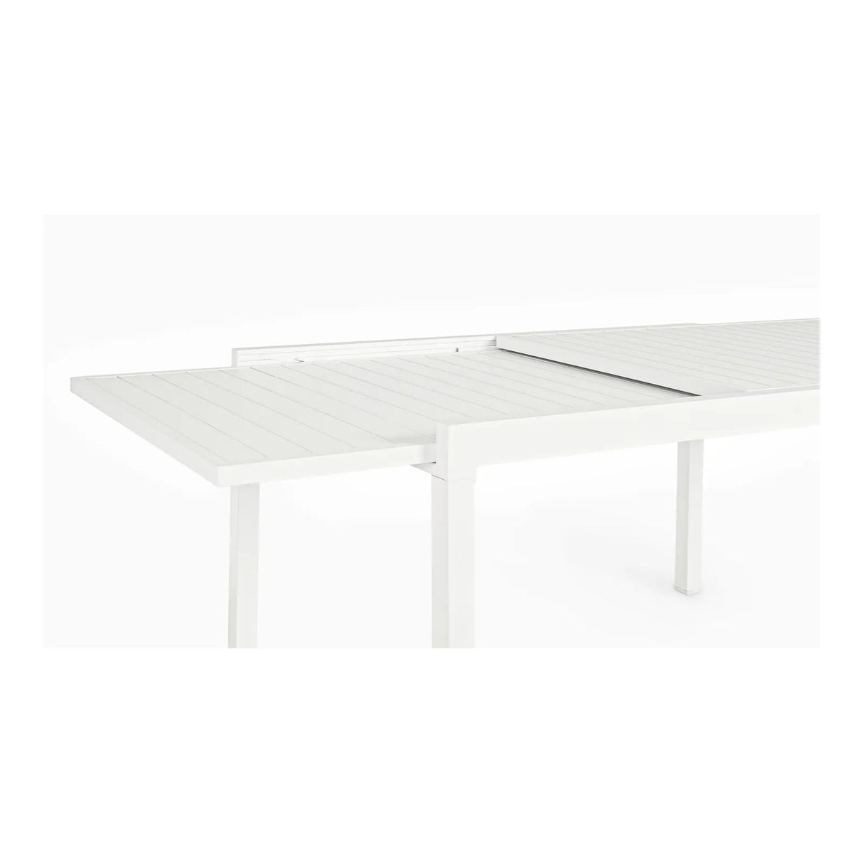 Gartentisch ausziehbar 135-270x90 Weiß Pelagius