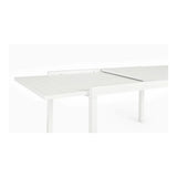 Gartentisch ausziehbar 135-270x90 Weiß Pelagius