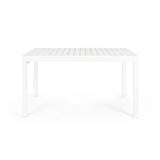 Gartentisch ausziehbar 135-270x90 Weiß Pelagius