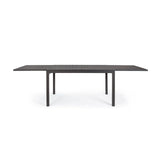 Gartentisch ausziehbar 135-270x90 Anthrazit Pelagius
