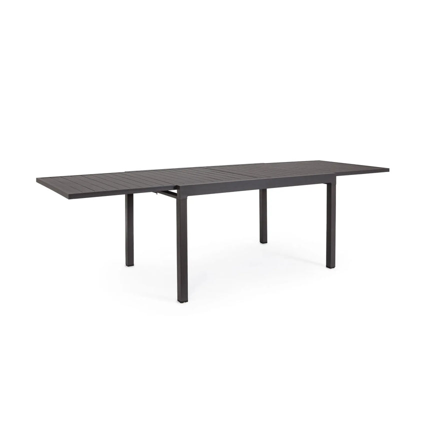 Gartentisch ausziehbar 135-270x90 Anthrazit Pelagius - ZEN ZONE Furniture