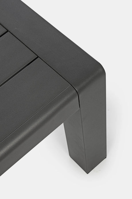 Gartenlounge Eck-Sitzgruppe mit Kissen Anthrazit CX23 Konnor - ZEN ZONE Furniture