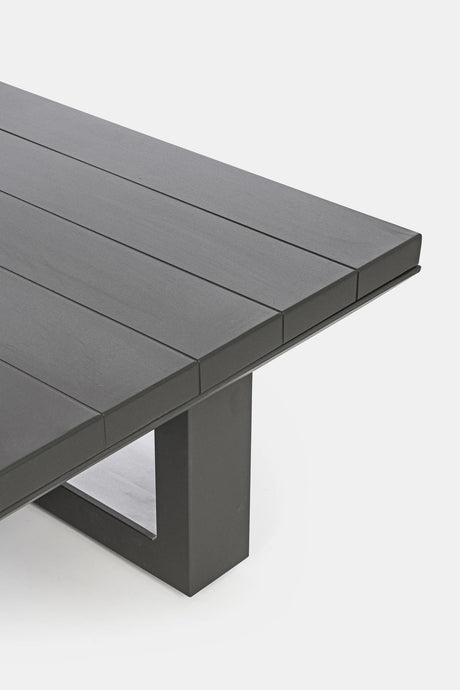 Gartenlounge Eck-Sitzgruppe mit Kissen Anthrazit CX23 Konnor - ZEN ZONE Furniture