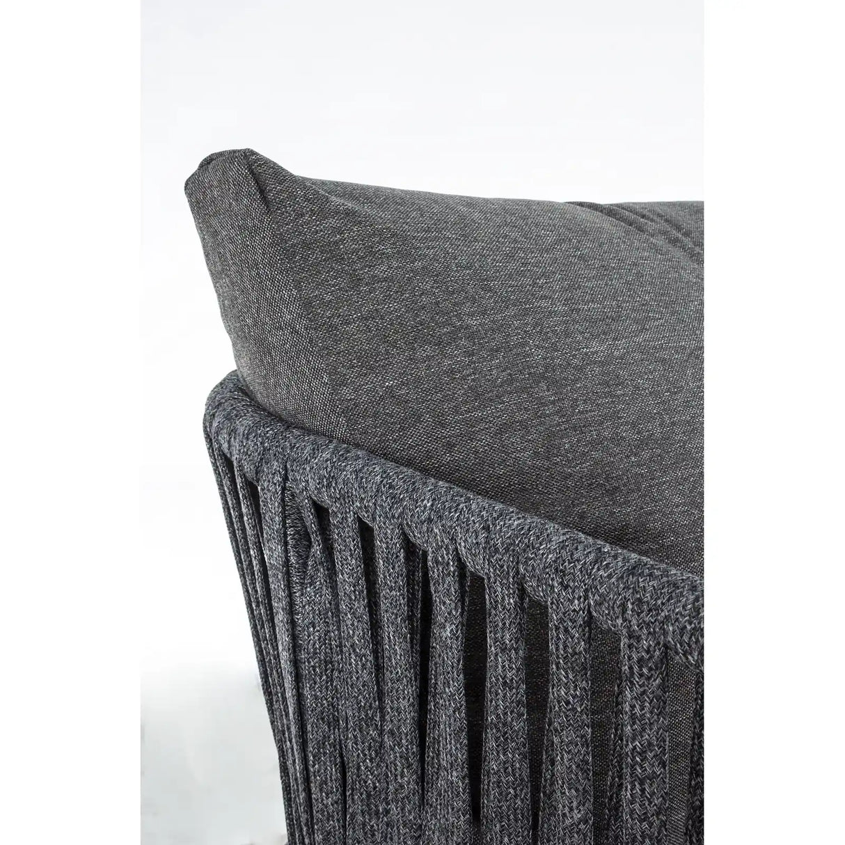 Garten-Sofa 3-Sitzer mit Kissen Florencia Anthrazit WG21 - ZEN ZONE Furniture