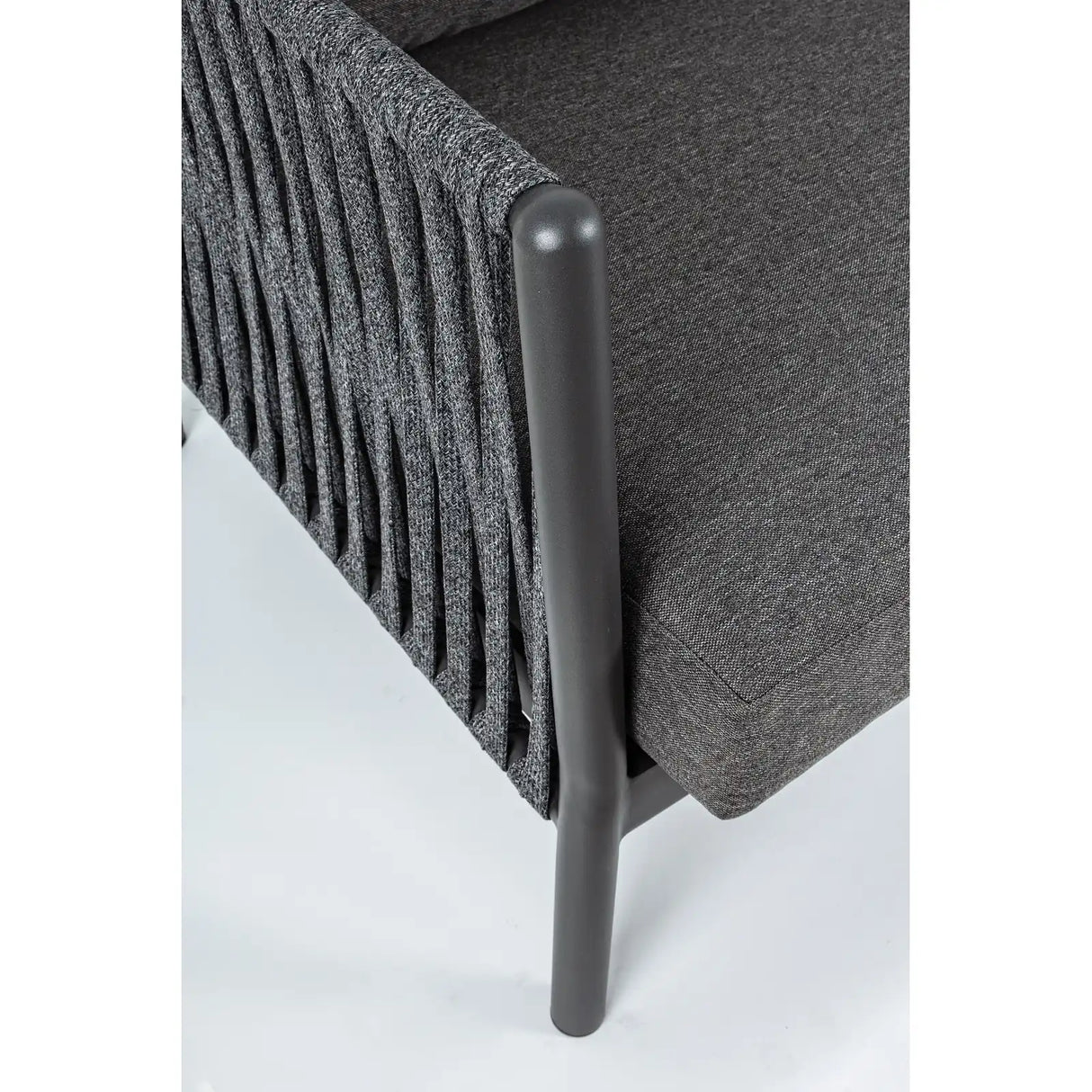 Garten-Sofa 3-Sitzer mit Kissen Florencia Anthrazit WG21 - ZEN ZONE Furniture