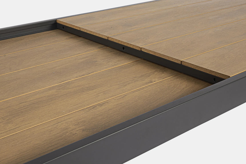 Gartentisch ausziehbar 200-300x95 Anthrazit SJ61 Elias - ZEN ZONE Furniture