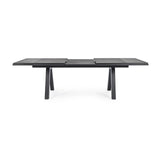 Gartentisch ausziehbar 205-265x103 Anthrazit JX55 Krion