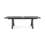 Gartentisch ausziehbar 205-265x103 Anthrazit JX55 Krion