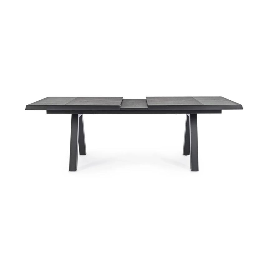 Gartentisch ausziehbar 205-265x103 Anthrazit JX55 Krion - ZEN ZONE Furniture