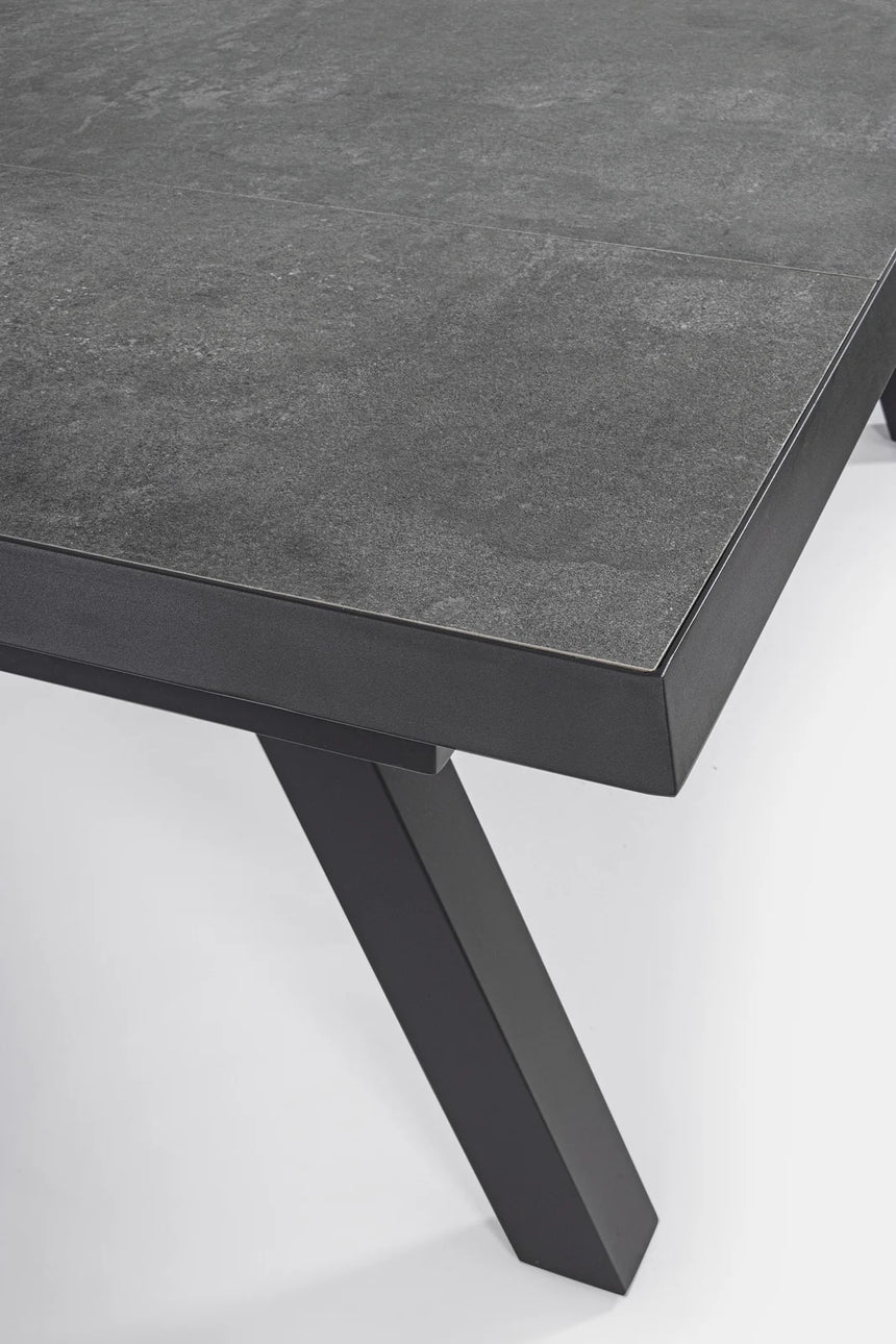 Gartentisch ausziehbar 205-265x103 Anthrazit JX55 Krion - ZEN ZONE Furniture