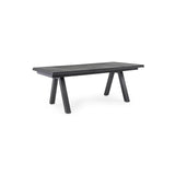 Gartentisch ausziehbar 205-265x103 Anthrazit JX55 Krion