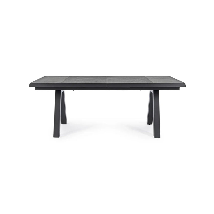 Gartentisch ausziehbar 205-265x103 Anthrazit JX55 Krion - ZEN ZONE Furniture