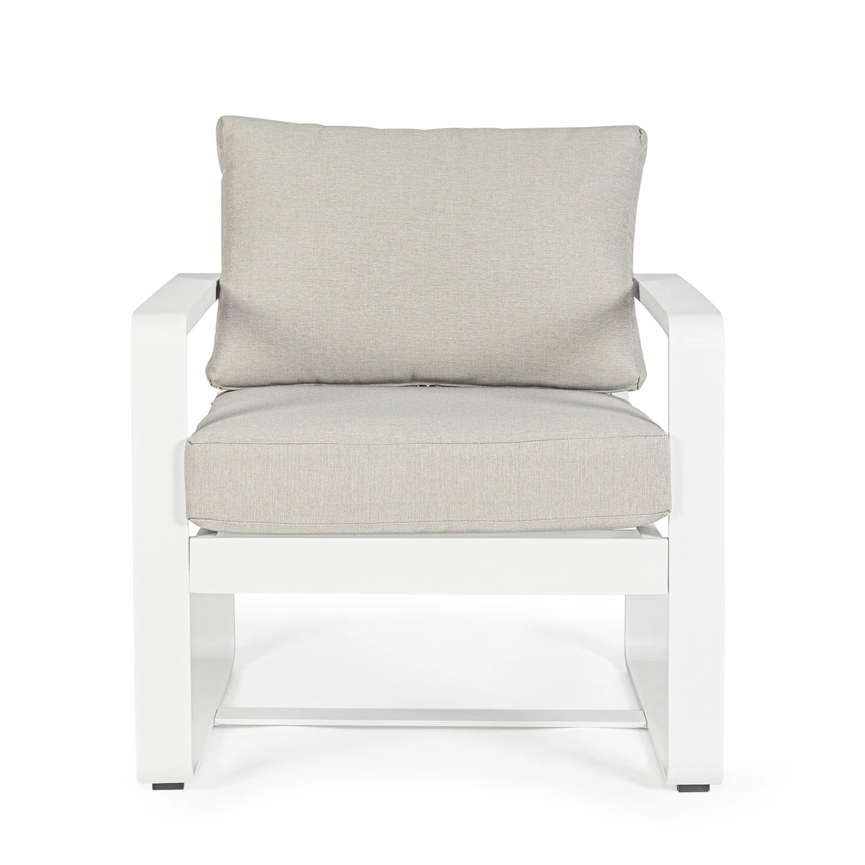 Outdoor Sessel Merrigan mit Kissen Weiß YK11 - ZEN ZONE Furniture
