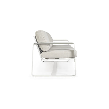 Garten-Sofa 3-Sitzer mit Kissen Merrigan Weiß YK11 - ZEN ZONE Furniture
