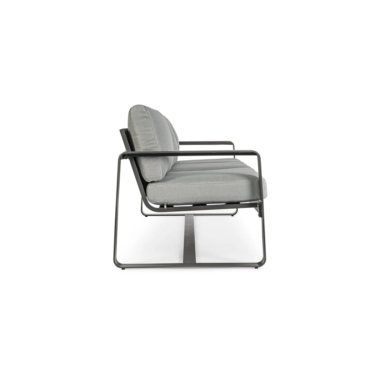Garten-Sofa 3-Sitzer mit Kissen Merrigan Anthrazit YK13 - ZEN ZONE Furniture