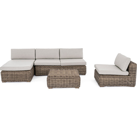 Outdoor Chaise Longue Coraline mit Kissen - ZEN ZONE
