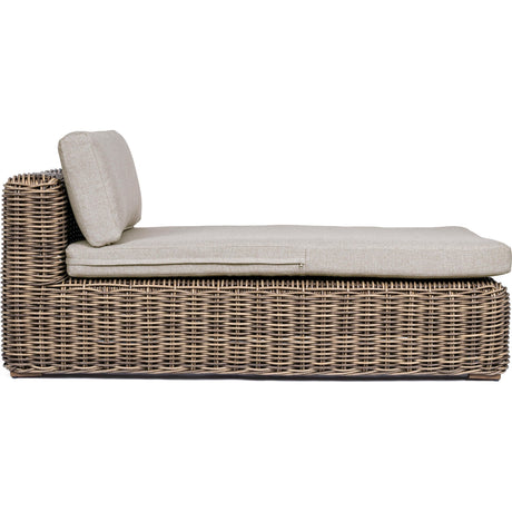 Outdoor Chaise Longue Coraline mit Kissen - ZEN ZONE