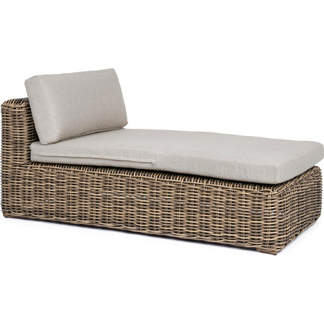 Outdoor Chaise Longue Coraline mit Kissen - ZEN ZONE