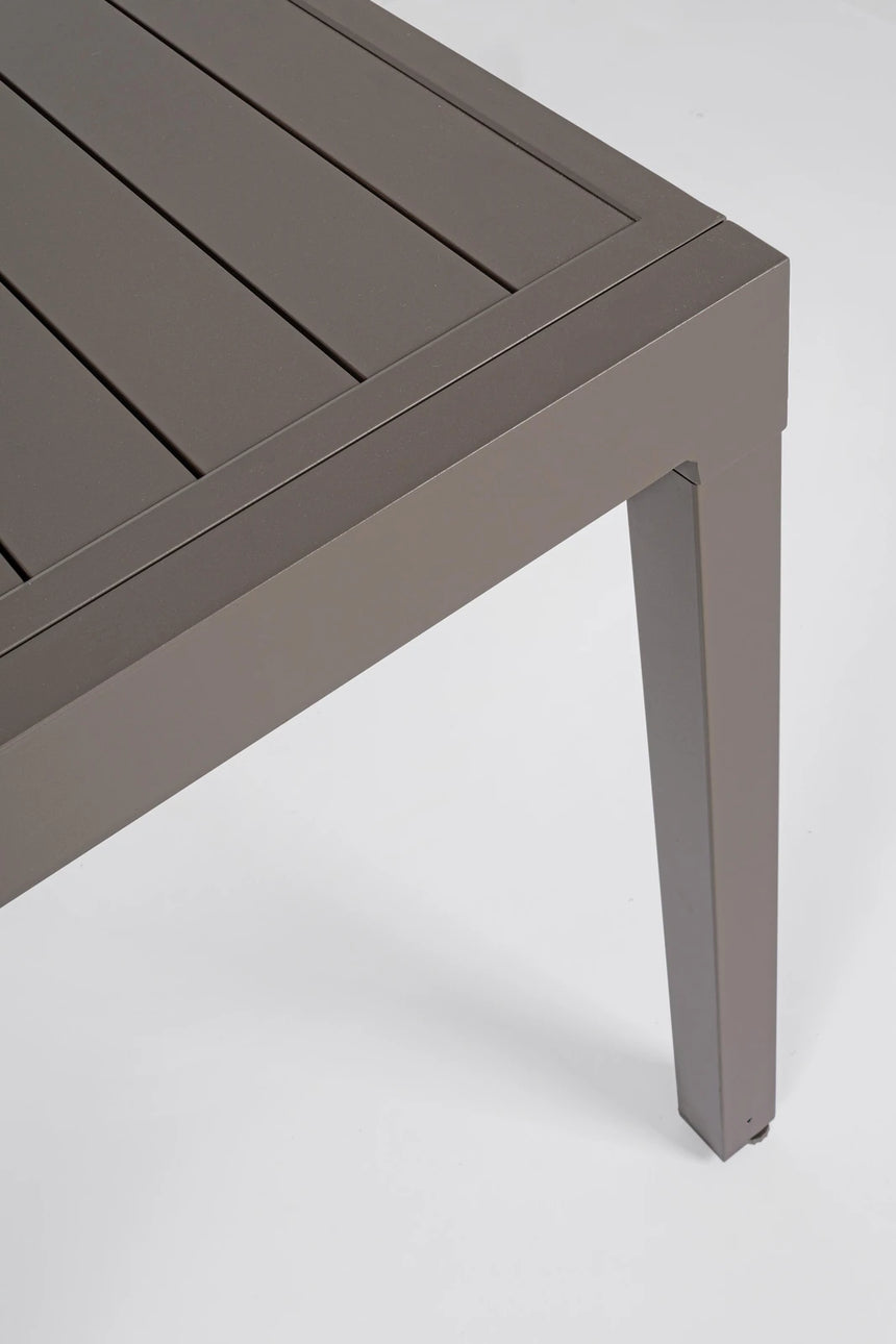 Gartentisch ausziehbar 83-166x80 Coffee YK Pelagius - ZEN ZONE Furniture