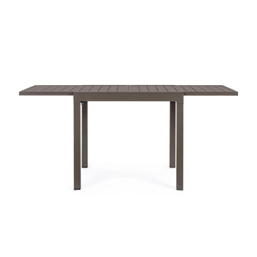 Gartentisch ausziehbar 83-166x80 Coffee YK Pelagius - ZEN ZONE Furniture