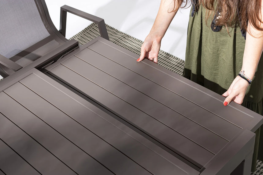 Gartentisch ausziehbar 135-270x90 Coffee Y Pelagius - ZEN ZONE Furniture