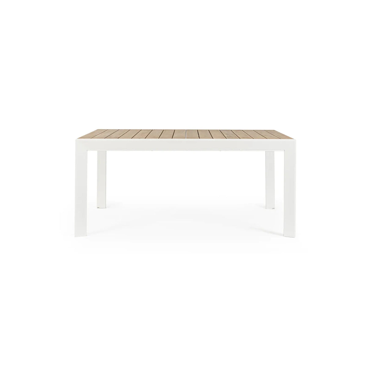 Gartentisch ausziehbar 160-240x100 Weiß YK11 Belmar