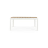 Gartentisch ausziehbar 160-240x100 Weiß YK11 Belmar