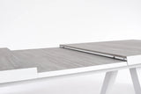 Gartentisch ausziehbar 205-265x103 Weiß JX11 Krion - ZEN ZONE Furniture