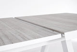 Gartentisch ausziehbar 205-265x103 Weiß JX11 Krion - ZEN ZONE Furniture
