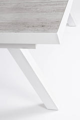 Gartentisch ausziehbar 205-265x103 Weiß JX11 Krion - ZEN ZONE Furniture
