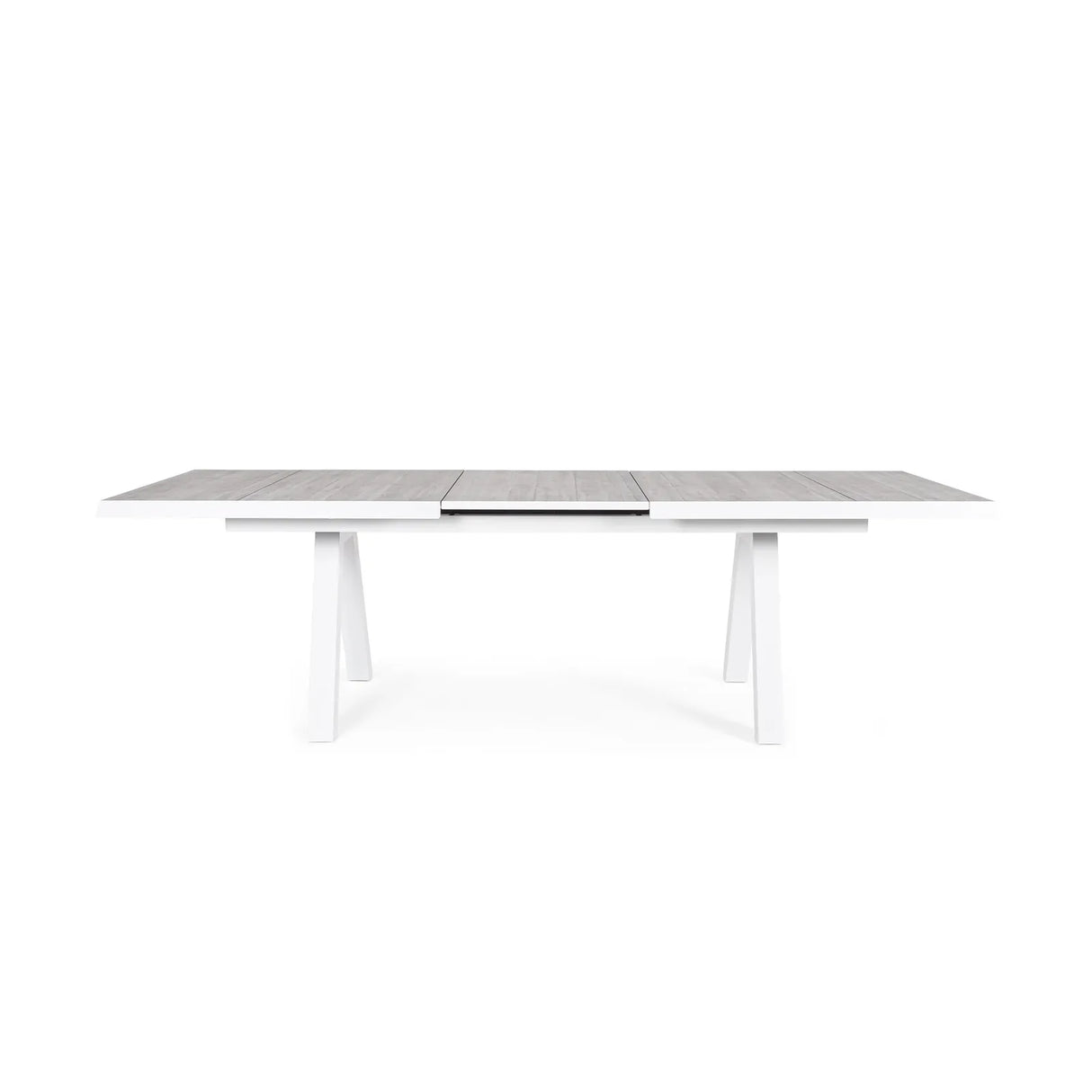 Gartentisch ausziehbar 205-265x103 Weiß JX11 Krion - ZEN ZONE Furniture