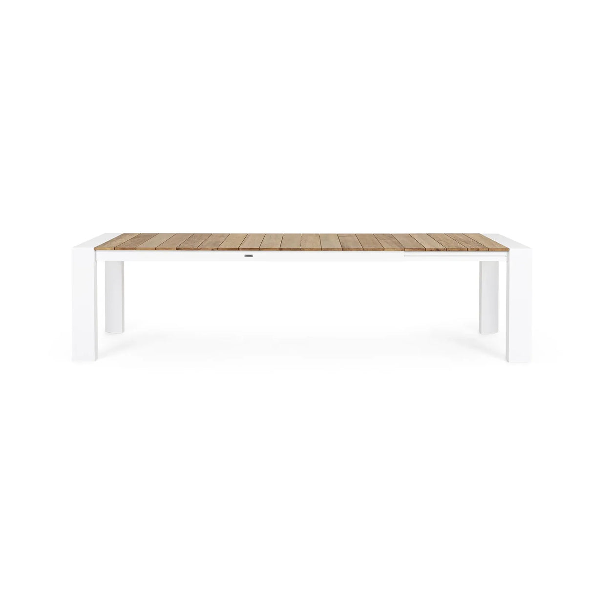 Gartentisch ausziehbar 228/294x100 Weiß GK50 Cameron