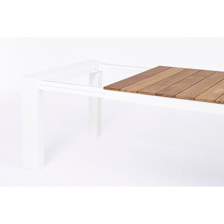 Ausziehtisch Cameron 253/319/384x110 Weiß GK50 - ZEN ZONE
