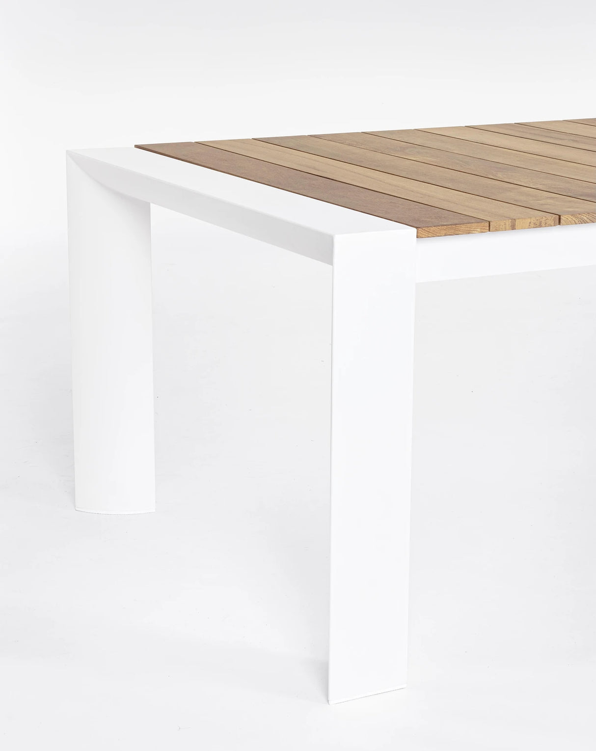 Gartentisch ausziehbar 253/319/384x110 Weiß GK50 Cameron - ZEN ZONE Furniture