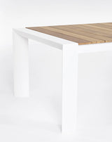 Gartentisch ausziehbar 253/319/384x110 Weiß GK50 Cameron - ZEN ZONE Furniture